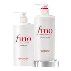 Fino Shampoo Repairs Damaged Hair, Improves Frizz, Oil Control, And Fluffy Shampoo Set 550ml*2 Official Authentic Product