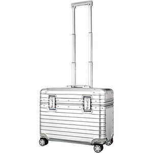 Aluminum -magnesium alloy luggage, female male suitcase photographer lever box camera charter box, universal wheel storage box
