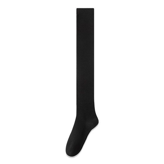 
Calf socks for women in spring and autumn black long over-the-knee socks strong pressure stovepipe socks Korean style mid-calf socks jk style long socks