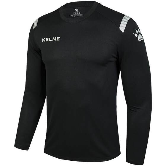 Kelme Karmei sports T -shirt long -sleeved men's casual loose bottoming shirt round collar cock thin