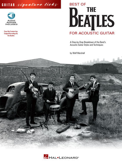 吉他教学谱Beatles披头士乐队精选经典箱琴带音频高清原版电子版