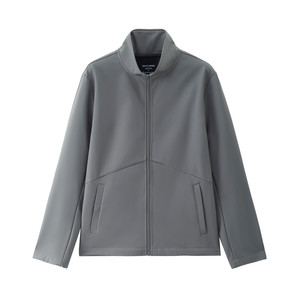 
Giordano soft shell jacket men's spring new style velvet outdoor windproof bone-breaking stand-up collar casual jacket 13075709