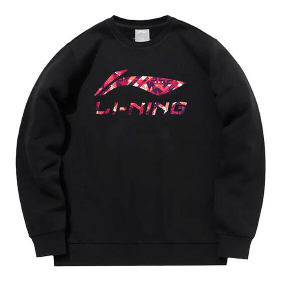 
Li Ning sweatshirt men's 2026 spring new sports sweatshirt round neck top casual hoodless long-sleeved T-shirt pullover