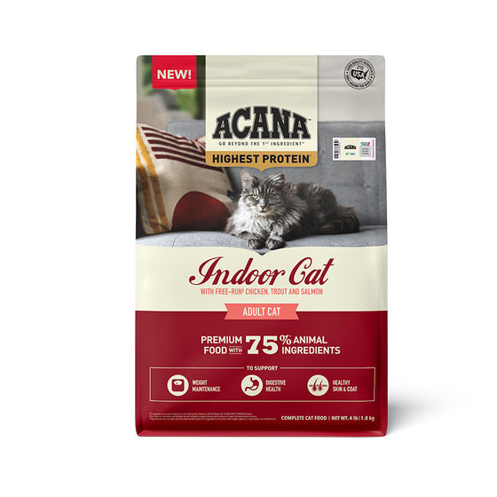 [Official flagship] ACANA indoor adult cat food imported adult cat main food 1.8kg