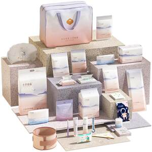 October crystal maternity pack, hospital mother and child set, maternal preparation for postpartum confinement supplies, spring and summer