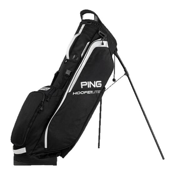 
PING [Official Authentic Product] HOOFERLITE GOLF Bracket Golf Bag New Large Capacity