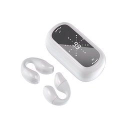 Auricolare Bluetooth 2023 Nuova Vera Conduzione Ossea Wireless Non In-ear Clip-on Orecchio Appeso Orecchio Sport Da Corsa Per Uomini E Donne