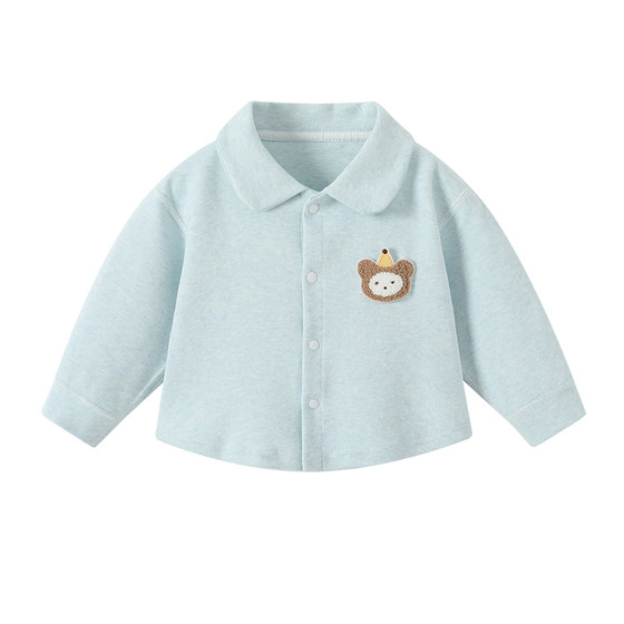 
Baby clothes spring and autumn soft cotton long-sleeved T-shirts for men and women baby bottoming shirts autumn clothes boneless shirts