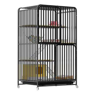 Cat cage Furnishing room does not occupy the area of ​​cat villas in large freedom space integrated double -layer cat cage cat house house
