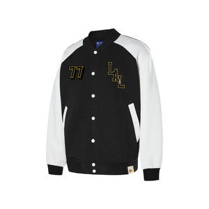 
NBA official Doncic Curry spring and autumn baseball uniform men's American patchwork jacket casual all-match coat top