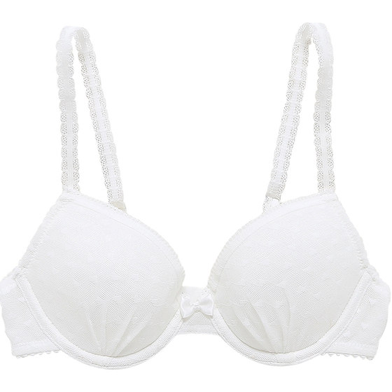 Girls' third -stage soft steel ring bras underwear female thin small breasts pure cotton bra, bras, student high school, high school

