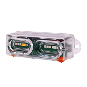 Solar taillights four -gear free wiring electric vehicle ultra -bright LED motorcycle burst flashing driving warning signboard

