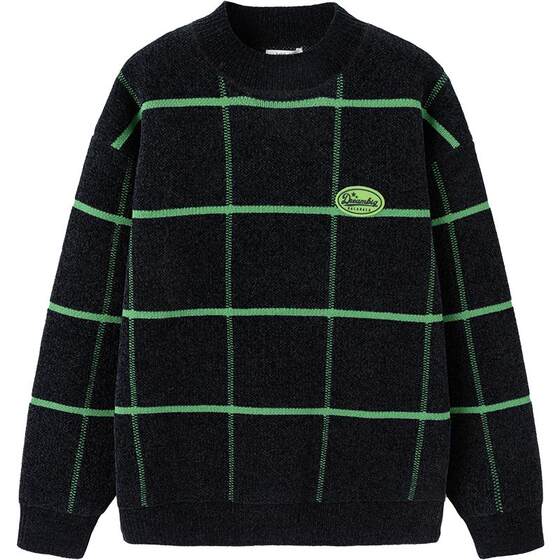 
Balabala boys' sweaters, medium and large children's round neck sweaters, autumn and winter children's clothing, children's pullover bottoming shirts