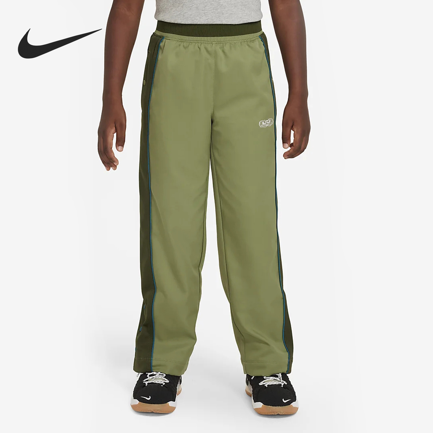 Nike/耐克官方正品秋季新款詹姆斯大童运动宽松长裤DX9172-334