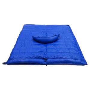 
Down sleeping bag for two people outdoor mountaineering camping and tourism portable car office lunch break quilt dual-purpose super light