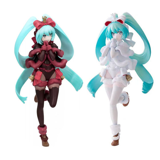 漫笙正版现货Furyu 初音未来 甜品系列 圣诞蛋糕树莓味 景品手办