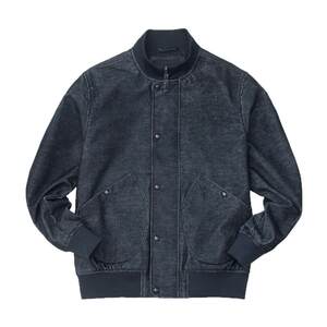 
AK men's new wick strip vintage ribbed stand collar deck jacket men's