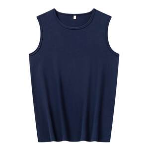 
Men's vest pure cotton summer sleeveless sports fitness men's T-shirt top bottoming vest inner wear running undershirt