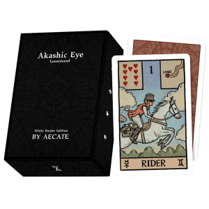 
Original genuine Cassie's Eye Reynorman White Border Edition AKashic Eye Lenorman Board Game Card