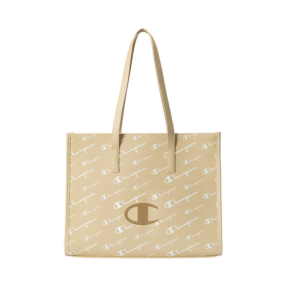 Champion champion shoulder bag fashionable all-over printed presbyopia men and women couples casual outdoor commuting bag classic trendy