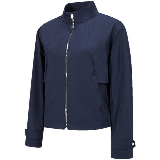 
RAPIDO Women's Fashion Simple Casual Lightweight Stand Collar Jacket