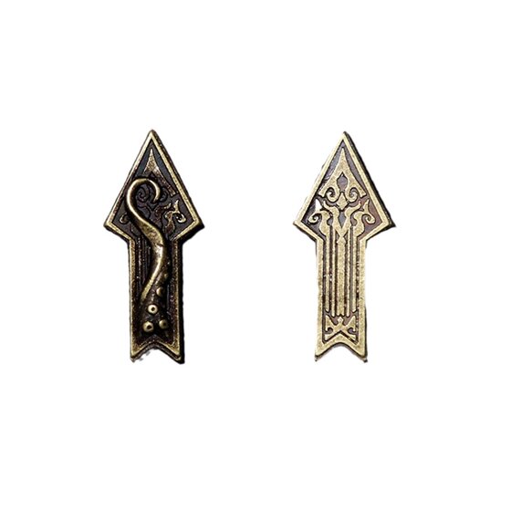 [Mo Fish Game] Strange Town Card Edition (Arrow) Metal indicator board game accessories Special type

