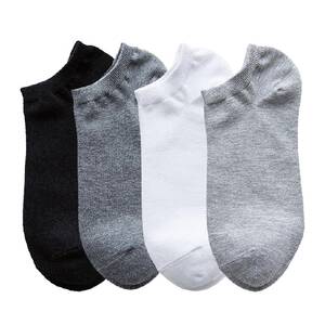 
Platinum embroidered Xinjiang cotton socks for men's spring and summer leisure sports, comfortable, skin-friendly, breathable, sweat-absorbent and deodorant socks, boat socks