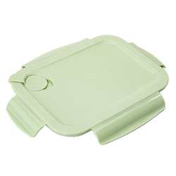 Qianli Glass Lunch Box Lid, Food Grade Crisper Lid, Round Rectangular Lunch Box Sealing Lid, Universal Accessory