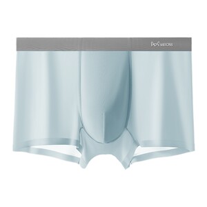
Catman Men's Underwear 2026 New Breathable Ice Silk Seamless Boxer Briefs Youth Pure Cotton Boxer Shorts Men