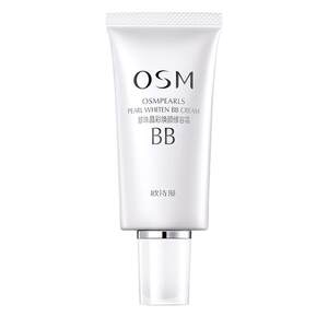 Ou Shiman Pearl White BB Cream Whitening Concealer Not Easy to Remove Makeup Repair Isolating Foundation Official Flagship Store Authentic