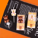 Брендовая мультяшная свеча, с медвежатами, Южная Корея