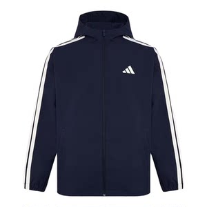 
adidas Adidas men's 3ST hooded fashion all-match sports fitness jacket coat KV5945