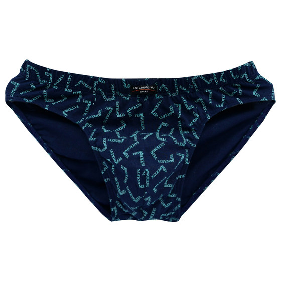 
2 pairs of men's briefs mid-rise pure cotton sweat-absorbent breathable shorts long-staple cotton moisture-wicking letter-printed shorts