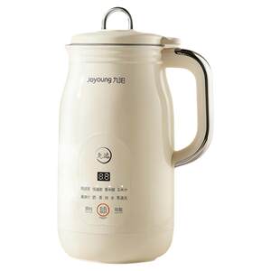 Joyoung soy milk machine 1-3 people for household use fully automatic boiling light sound wall breaker without filtering official flagship store genuine product