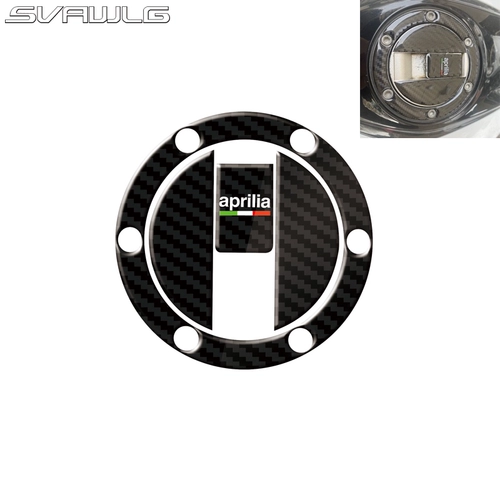 Применимо к Apulia 750 900 GPR150 125 Мотоцикл Топливный бак Крышка черная наклейка с углеродным волокном