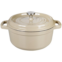 [Sesame Color] Export Japanese Enamel Pot Cast Iron Stew Pot