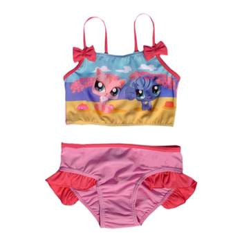 
Small and medium-sized children's split bikini swimsuits