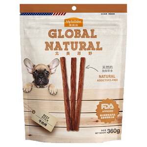 McFy beef stick dog snack 360g teddy dog ​​VIP beef strip grinding teeth clean teeth interactive reward
