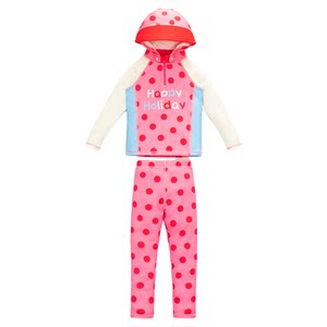 
Swimsuits, children, girls, split A, little girls, cute sun protection, quick-drying long sleeves, trousers, surfing and swimming swimsuits by the sea
