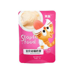 
Huanyu staple food milkshake pack kitten complementary food wet food nutrition kitten milk cake special bag universal full price staple food mousse