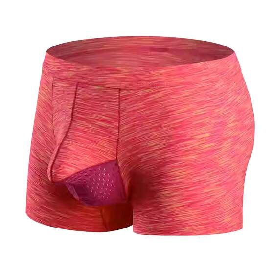 
Gun egg separation men's underwear U convex bag breathable hollow window boxer toe modal fabric men's boxer pants
