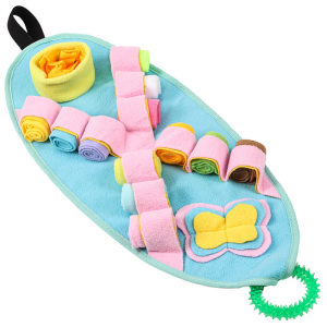 
Pet cats smell cushion and make sounds of self-stimulation and slow food for dogs to consume energy and bite. They will call Fengrong toys