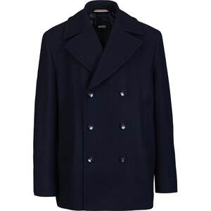 
Hugo Boss men's high-end brand spring mid-length woolen coat gentleman's windbreaker warm jacket trendy