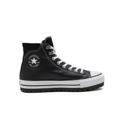 Converse Converse Official Thick Claw All Star Men's And Women's Water-repellent Leather Casual Boots A04480c