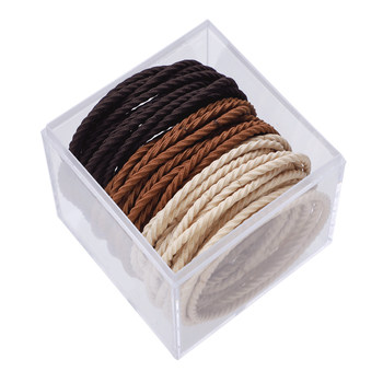 The basic headband is tied into a high ponytail with high elasticity rubber band. Women's hair tie headband is durable and does not hurt the hair. Simple hair tie