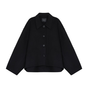 
Maven Lin 1OO Wool Series丨Lapel Woolen Coat Women's Loose Commuting Short Woolen Coat