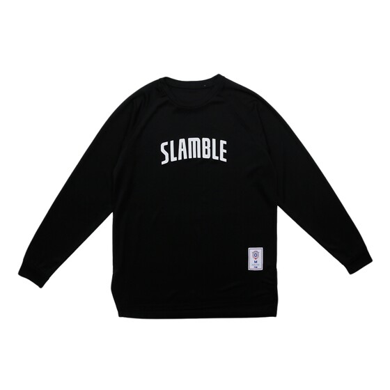 
SLAMBLE long-sleeved men's t-shirts for women quick-drying sweat-relieving sports basketball clothes loose running training fitness autumn and winter