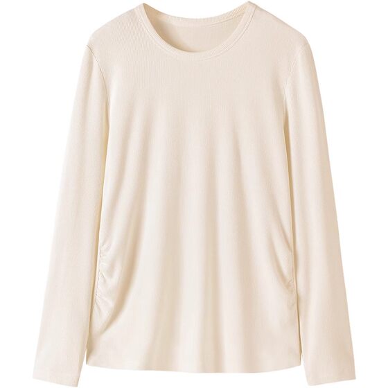 
Pregnant women's base shirt top autumn and winter style inner wear pregnant women's autumn clothes and autumn pants suit ribbed outer wear pregnancy thermal underwear