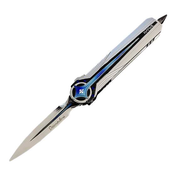 
Delta Convoy Operation Game Peripheral Melee Weapon Metal Mercy Folding Knife Model Toy Unsharpened