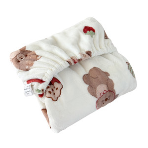 
Crib bed cover autumn and winter splicing bed crib sheet baby kindergarten bed cover type A milk velvet bed cover